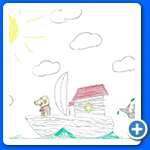 "Bobber on a Boat" by Celie M. of Belleville, IL